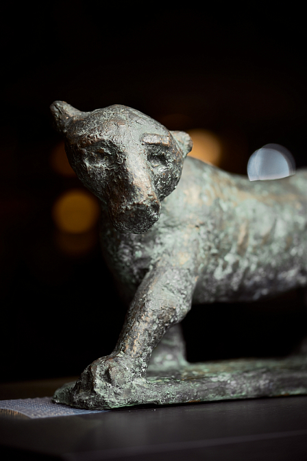 Тигренок. Скульптор Л.Т. Гадаев