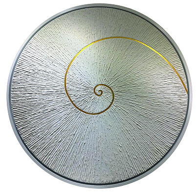 Верещагин А.В. Спираль Фибоначчи. Белый