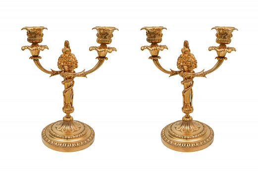 Подсвечники парные на 2 свечи