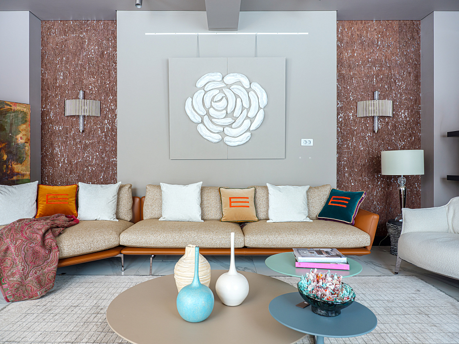 Панно "Цветок". Оксана Панфилова