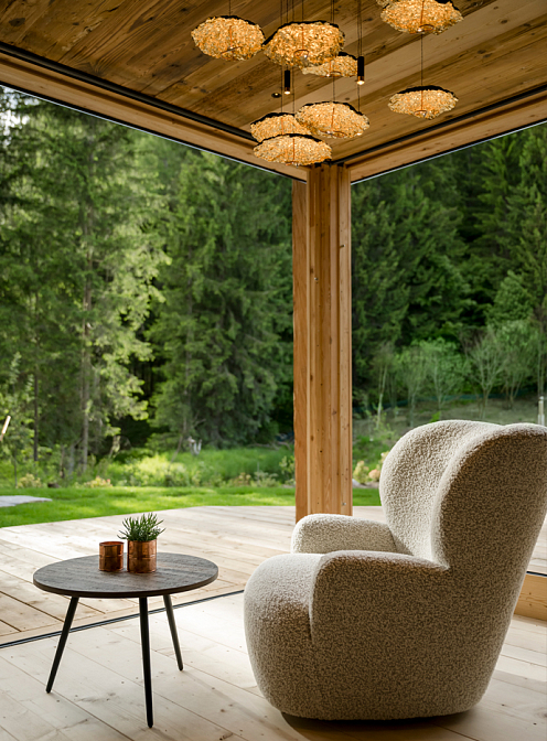 Gold Moon Chandelier