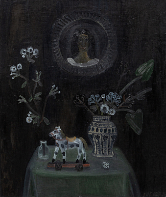 Натюрморт с игральным кубиком. Алиса Маслова