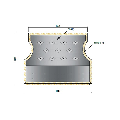 Кровать Royale 160*200 _ Selva