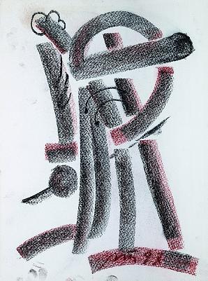 Из серии "Композиции". Л.Т. Гадаев