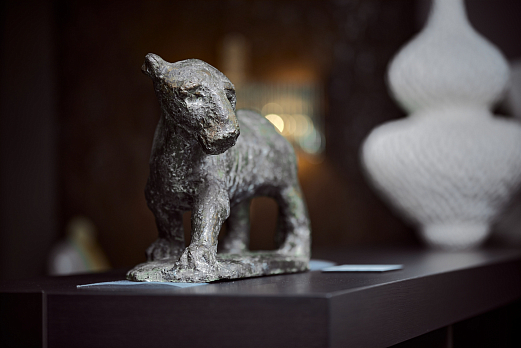 Тигренок. Скульптор Л.Т. Гадаев