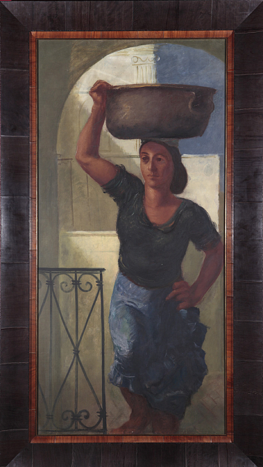 Яковлев А.Я. Разносчица воды. Капри