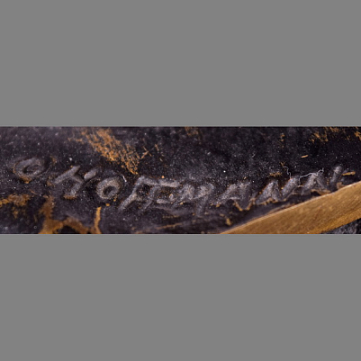 Рикша. Скульптор О.Хоффманн