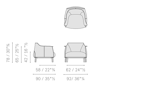 Archibald Large with wood base