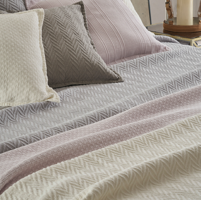 Midsummer Chevron серо-зеленое