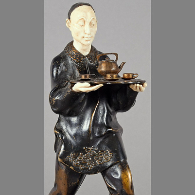 Китайский слуга. Скульптор О.Хоффманн