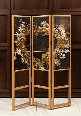 Ширма. Авторская роспись. Венок сонетов. Сергей Максютин