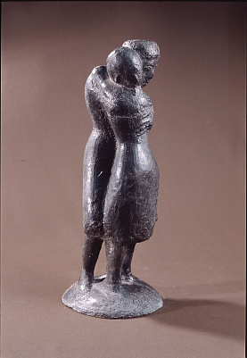 Встреча. Скульптор Л.Т. Гадаев