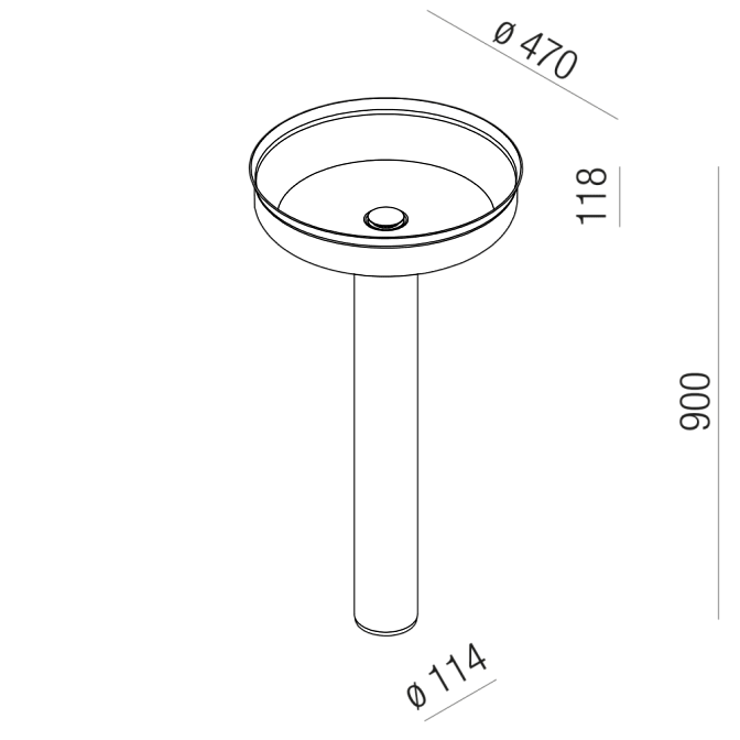 Undici Inox a colonna
