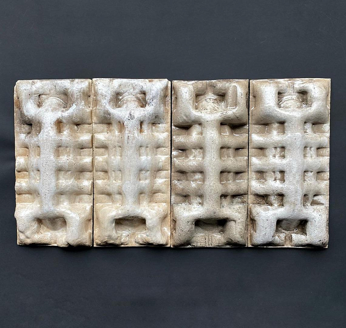 Скульптурное панно. Из серии "Заброшенные места". Оксана Панфилова