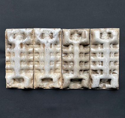 Скульптурное панно. Из серии "Заброшенные места". Оксана Панфилова