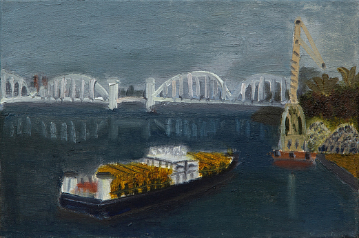 На реке. Алиса Маслова