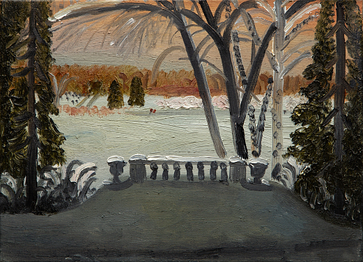 Зима в Павловске. Алиса Маслова