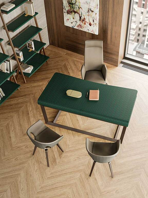 Ozwald Boateng x Poltrona Frau Ginger Ale small armchair