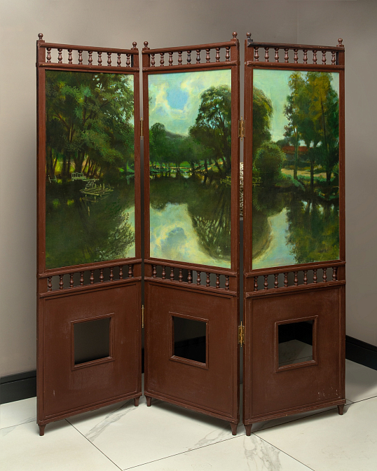 Ширма. Авторская роспись. Полдень. Сергей Максютин