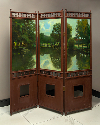 Ширма. Авторская роспись. Полдень. Сергей Максютин