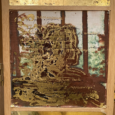 Ширма. Авторская роспись. Дневник. Сергей Максютин