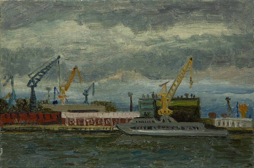 На реке. Алиса Маслова