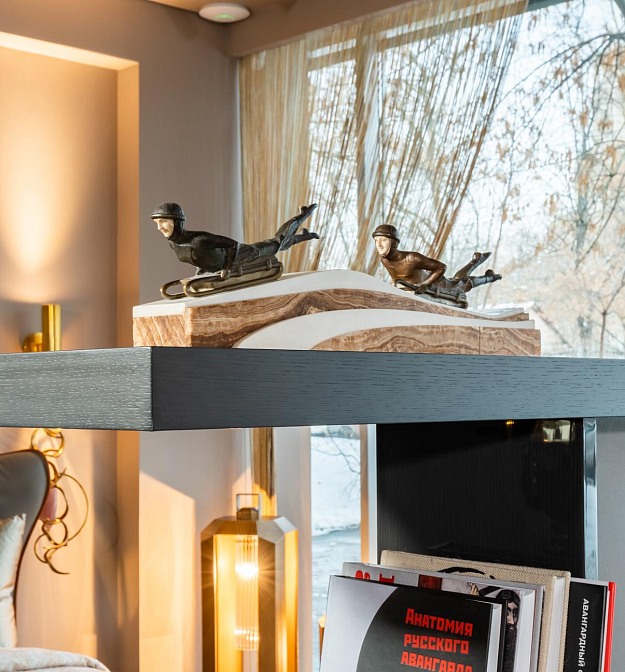 Саночники. Скульптор М.Жакемин