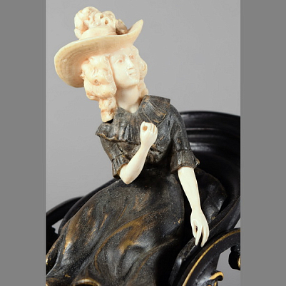 Рикша. Скульптор О.Хоффманн