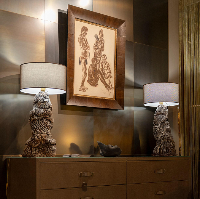 Скульптурные лампы. Из серии "Terra". Оксана Панфилова