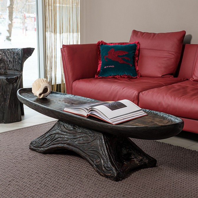 Из серии "Монголы идут". Кофейный столик. Николай Лавданский