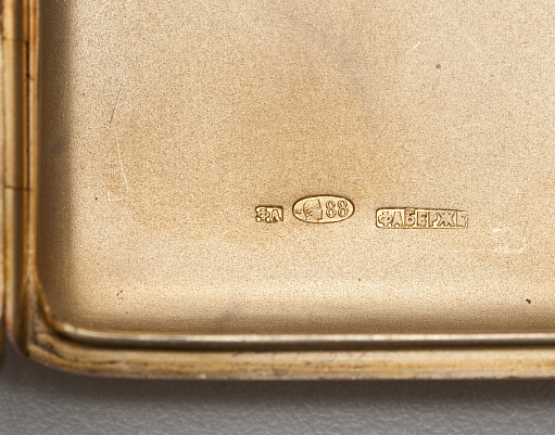 Портсигар. Мастерская Ф.А. Афанасьева