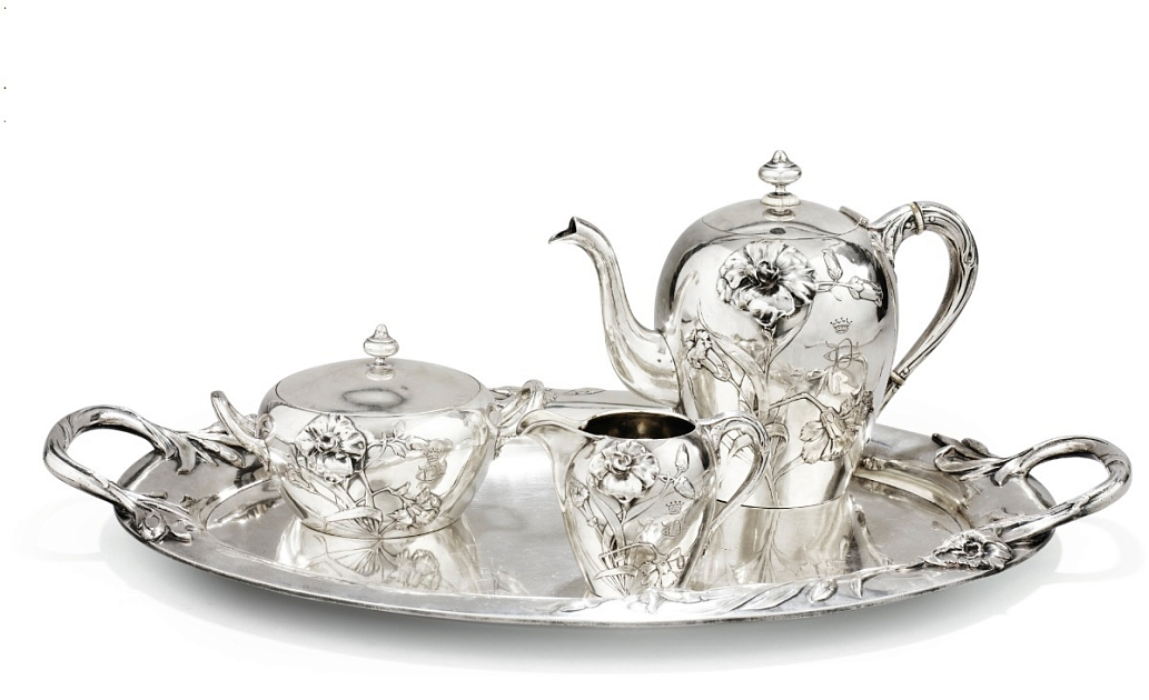 Сервиз чайный из 4 предметов