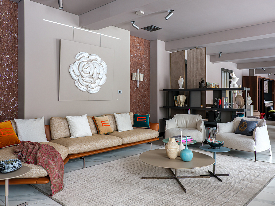 Панно "Цветок". Оксана Панфилова