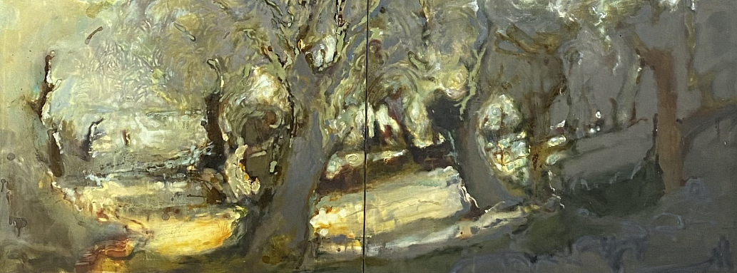 Максютин С.В. Июль. Оливковая роща. Диптих