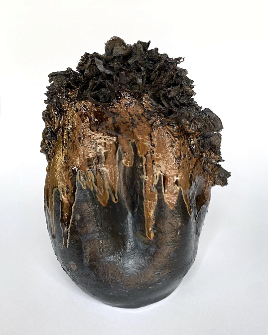 Скульптурная ваза. Из серии "Хрупкость". Оксана Панфилова