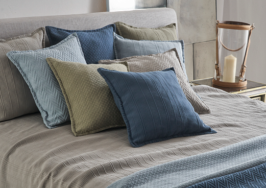 Midsummer Chevron серо-зеленая